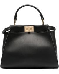Fendi - Mini Cabas Peekaboo - Lyst