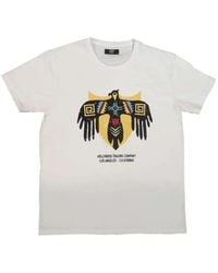 HTC - Eagle Distressed-Effect T-Shirt - Lyst