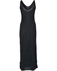 Calvin Klein - Sleeveless Midi Dress - Lyst