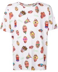 Amir Slama - Graphic-Print Cotton T-Shirt - Lyst