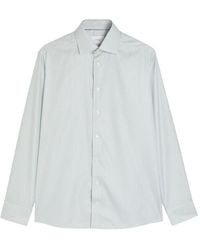 Eton - Houndstooth Long-Sleeve Shirt - Lyst