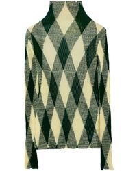 Burberry - Pullover mit Strickmuster - Lyst