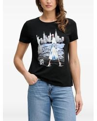 DKNY - Statue Of Liberty Graphic-Print T-Shirt - Lyst