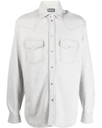 DIESEL - Ocean-E1 Cotton Shirt Jacket - Lyst