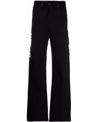 Off-White c/o Virgil Abloh - Logo-Print Track Pants - Lyst