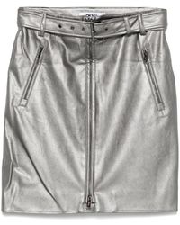 DKNY - ベルテッド ミニスカート - Lyst