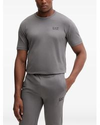 EA7 - Logo-Print Short-Sleeve T-Shirt - Lyst