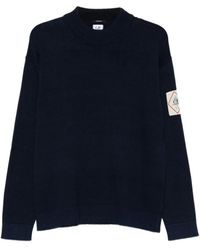 C.P. Company - Pullover mit Logo-Patch - Lyst