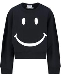Moschino - Pullover mit Smiley®-Print - Lyst