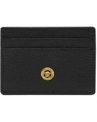 Versace - Porte-Cartes Medusa Biggie En Cuir - Lyst