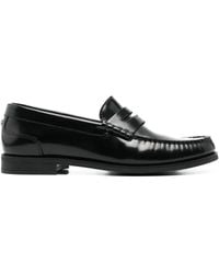 BOSS - Penny-Slot Loafers - Lyst