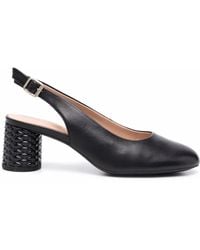 Geox - Leather Slingback Pumps - Lyst