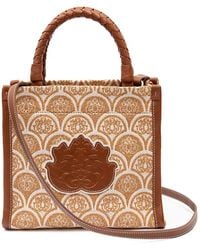Isla - Borsa A Spalla Sirena Con Stampa Jacquard - Lyst