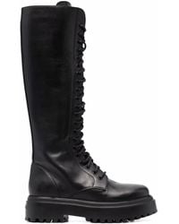 Le Silla - Ranger Lace-Up Boots - Lyst