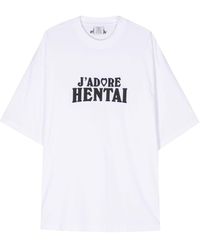 Vetements - Slogan-print Cotton T-shirt - Lyst
