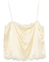 Doen - Loure Lace-Trim Top - Lyst