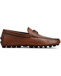 Tod's - Gommino T Timeless Leather Loafers - Lyst