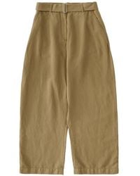 Studio Nicholson - Chatto Belted Trousers - Lyst