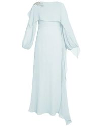 Erdem - Long-Sleeve Embellished Maxi Dress - Lyst
