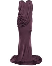 GIUSEPPE DI MORABITO - Robe-Bustier À Design Drapé - Lyst