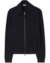 Burberry - Logo-Detail Zip-Fastening Jacket - Lyst