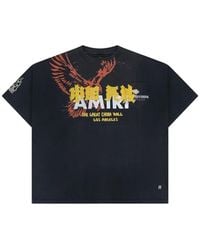 Amiri - Crystal-Embellished Graphic-Print T-Shirt - Lyst