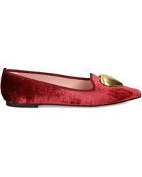 Pretty Ballerinas - Ella Heart-Embellished Ballet Flats - Lyst