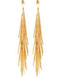 Jil Sander - Pendientes Con Borla - Lyst
