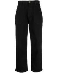 Woolrich - Logo-Patch Straight-Leg Jeans - Lyst