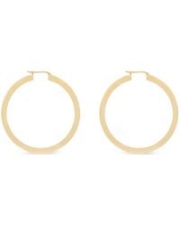 Saint Laurent - Circle Simple Earrings - Lyst