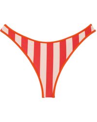 Sunnei - Bragas de bikini reversibles a rayas - Lyst