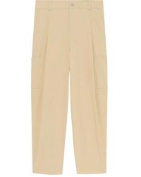 Drole de Monsieur - Straight-Leg Cargo Trousers - Lyst