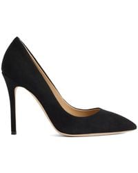 Giuseppe Zanotti - Lucrezia Suede Court Pumps - Lyst