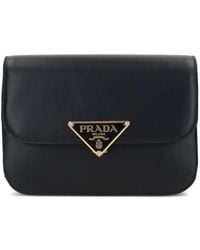 Prada - Bandolera Con Logo Triangular - Lyst