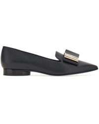 Ferragamo - Leather Loafers - Lyst