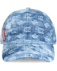 DSquared² - D2 Monogram Baseball Cap - Lyst
