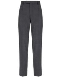 ZEGNA - Wool Trousers - Lyst