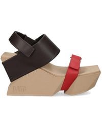 United Nude - Brutt Touch-Strap Wedge Sandals - Lyst