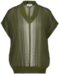 Zeus+Dione - V-Neck Sleeveless Vest - Lyst