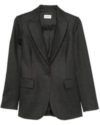 P.A.R.O.S.H. - Blazer Ludy Con Botones Y Solapas De Muesca - Lyst