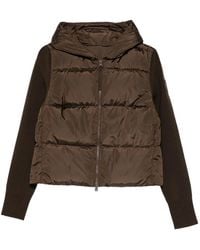 Canada Goose - Hoodie Hybridge En Maille Matelassée - Lyst