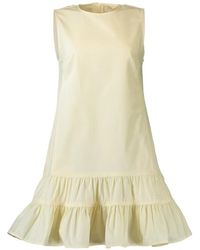 Ulla Johnson - Robe Courte Cecily À Volants - Lyst