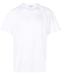 Alexander McQueen - T-shirt à effet harnais - Lyst