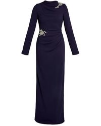 Erdem - Abito Da Sera Con Decorazione - Lyst