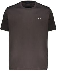 Paul & Shark - Short-Sleeved Round-Collar T-Shirt - Lyst