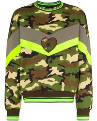 Dolce & Gabbana - Sweatshirt mit Camouflage-Print - Lyst