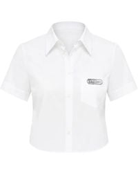 DSquared² - Camisa Con Parche Del Logo - Lyst