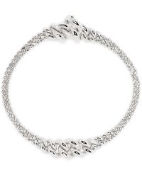 MAOR - Mic Curb-chain Bracelet - Lyst