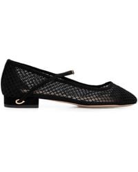 Jennifer Chamandi - Paolo Mesh Ballet Flats - Lyst