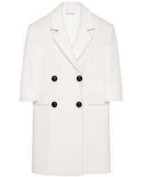 Givenchy - Double Breasted Coat - Lyst